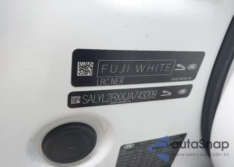 2018 Land Rover Range Rover Velar P250 Se R-Dynamic z USA, uszkodzony, nr VIN SALYL2RXXJA743209